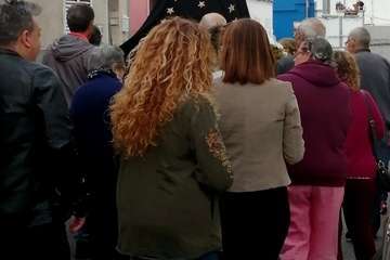 La Santa Cruz y la Virgen de la Paloma se encuentran en El Calero (Foto TA)